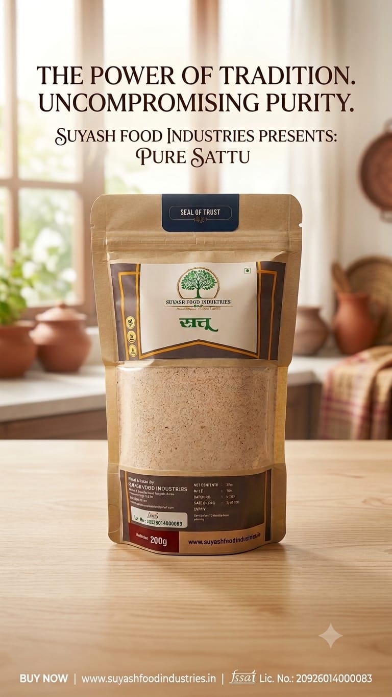 Pure Sattu (Roasted Grain Mix)
